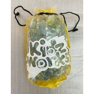 Lot Cat Eye Marbles Kidz Work Vintage ~1.5 lb  Assorted Colors & Size